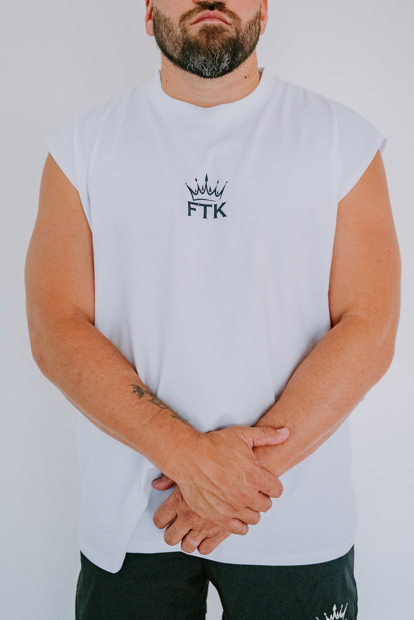 FTK Muscle Tee - White