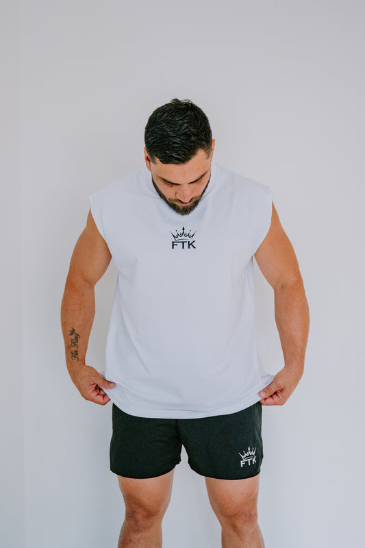 FTK Muscle Tee - White