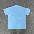 Women's Oversized 'Strength' Tee - Blue